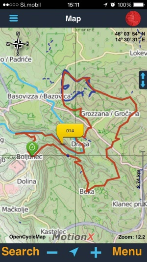 Ena izmed najboljših aplikacij za navigacijo zunaj cestnega omrežja – omogoča tudi nalaganje lastnih zemljevidov.